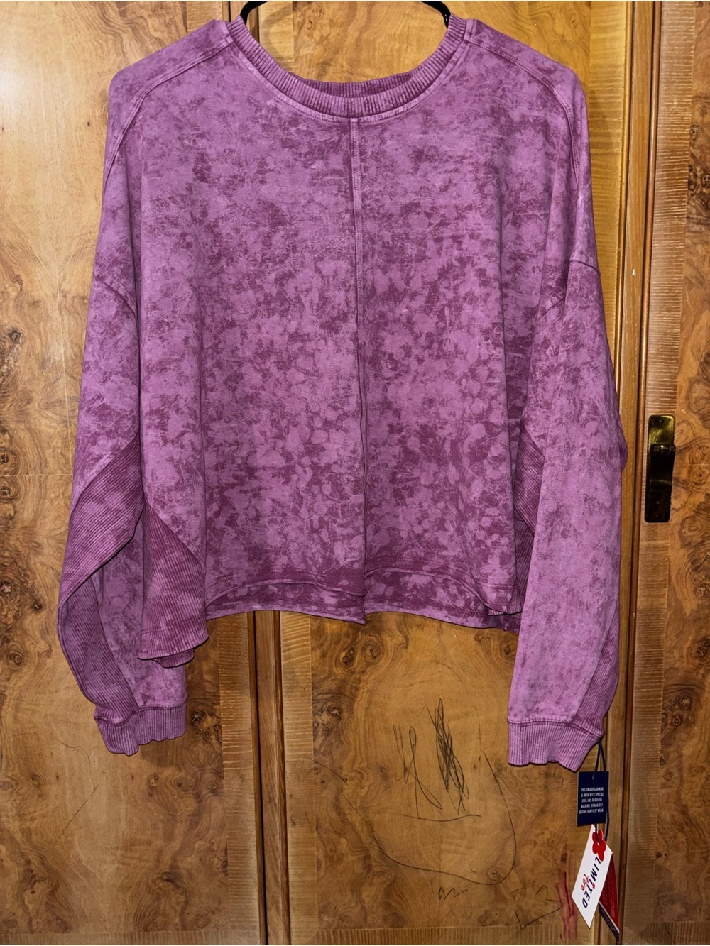 Girls Tie-Dye Cozy Crewneck Pullover size XXL 16/18 girls